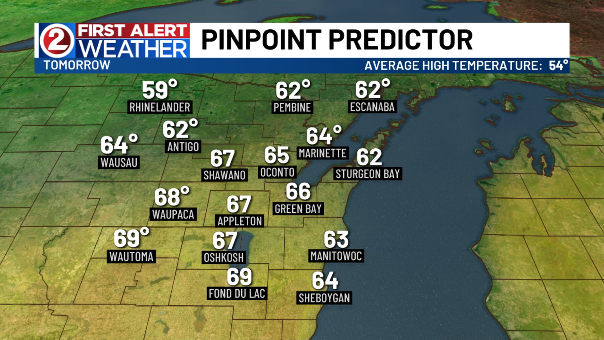 Mild conditions close-out the weekend