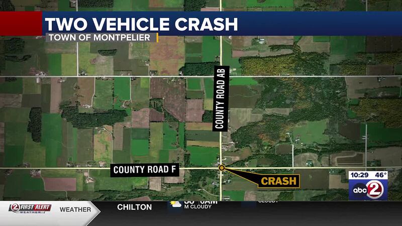 One killed, eight injured in two-vehicle crash in Kewaunee County