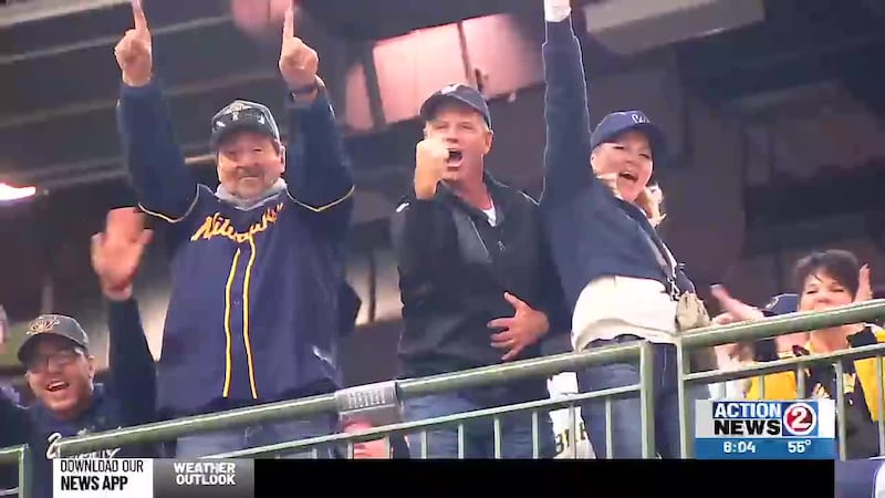 Brewers fans gather for watch party with World Series title one win away