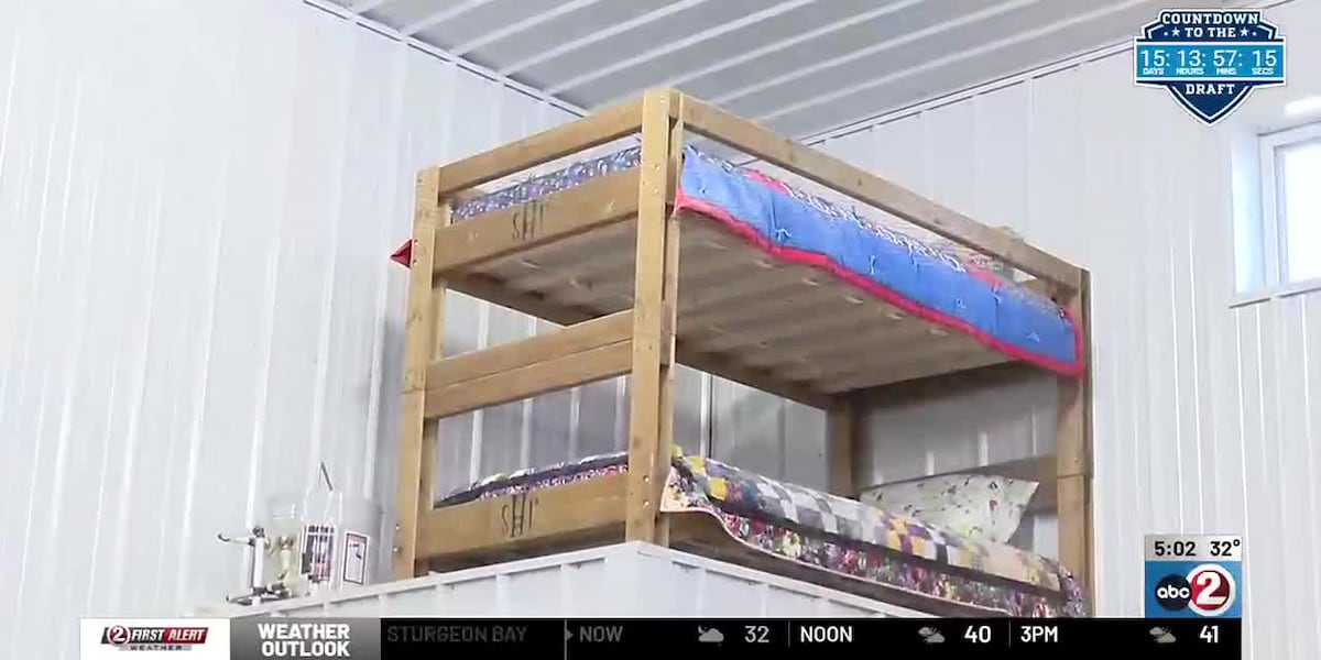 Volunteers deliver beds to local children through Sleep in Heavenly Peace