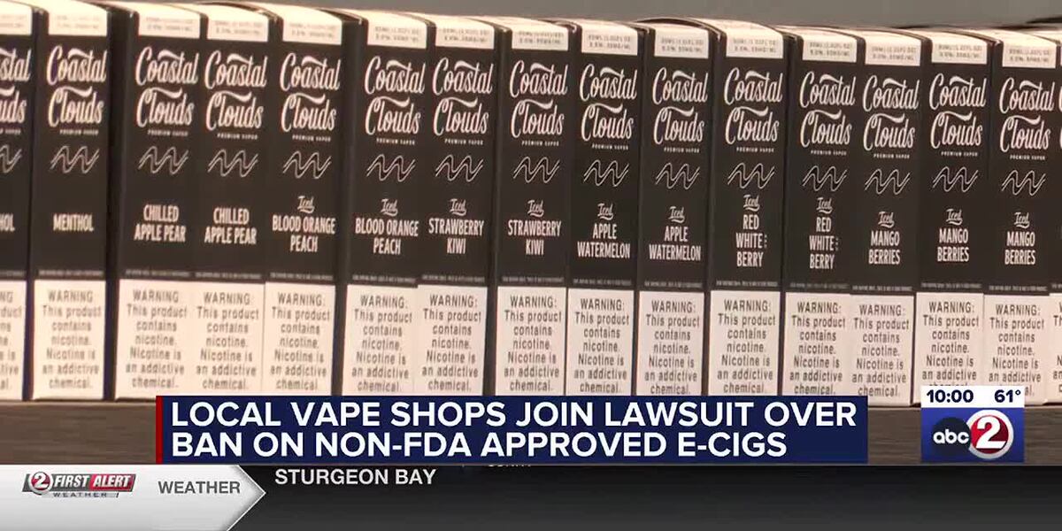 Several e-cigarette distributors sue Wisconsin Department of Revenue over statewide ban Several e-cigarette distributors sue Wisconsin Department of Revenue over statewide ban