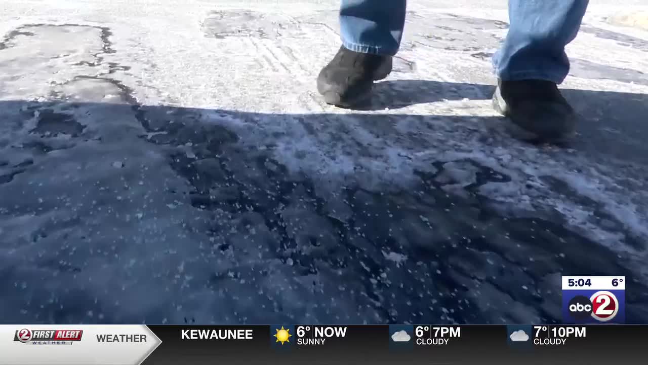 Local experts recommend using less salt to treat ice