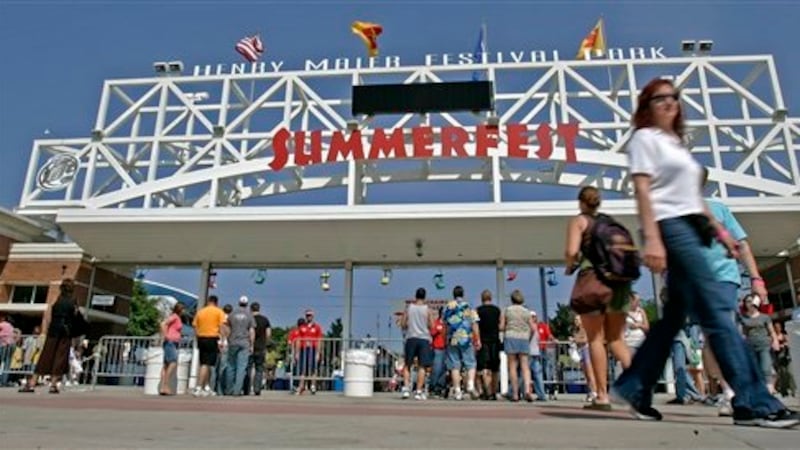Summerfest at Henry Maier Festival Park in Milwaukee (AP Photo/Morry Gash/FILE)