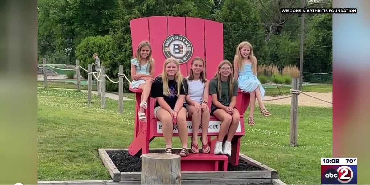 Wisconsin girls with juvenile arthritis use friendship to raise awareness