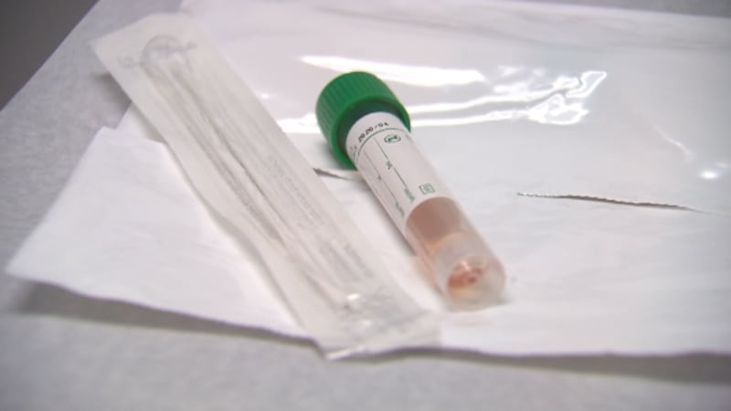COVID testing swab