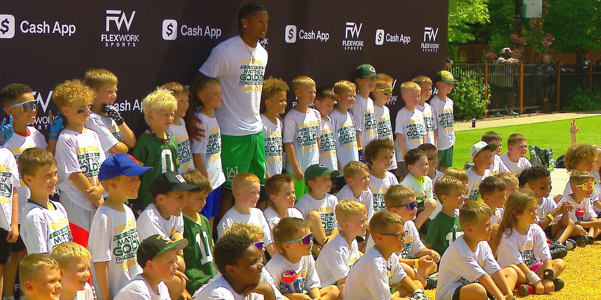 Packers' Matthew Golden gearing up for Year 2, gives back with Titletown youth camp