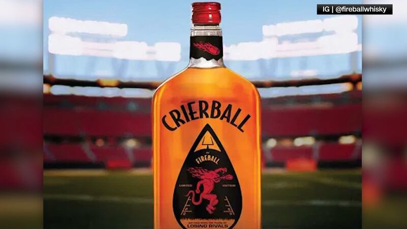 Fireball is collecting the tears of disappointed football fans after their team loses for a...