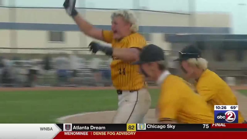WATCH: 4 area teams punch tickets to WIAA State Baseball