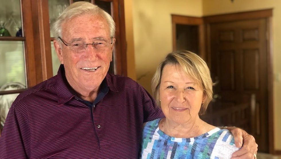 Chuck and Georgia Ramsay (WBAY photo)