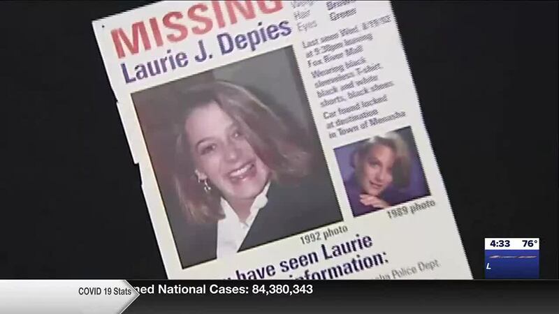 Missing poster for Laurie Depies in 1992