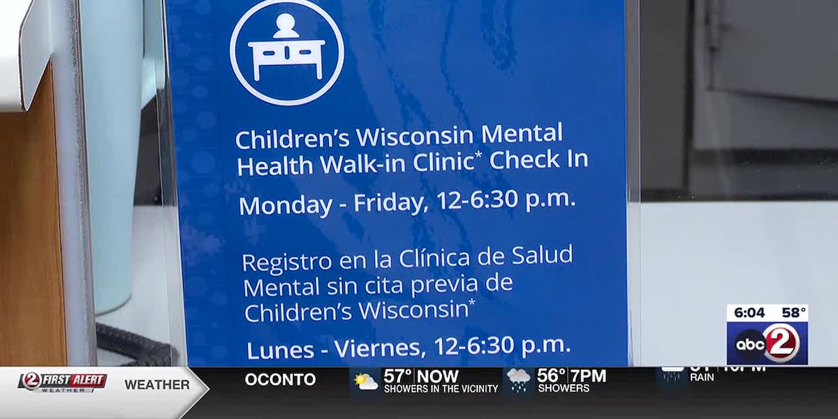 Green Bay area’s first mental health walk-in clinic focused on helping children opens