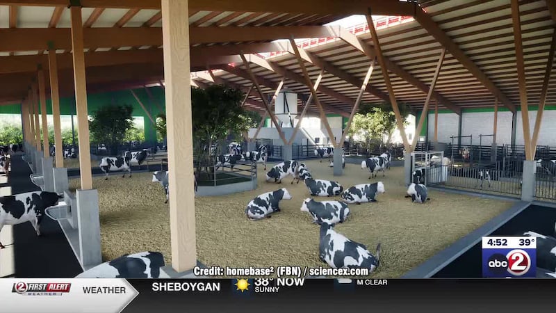 German designers may have a say in what your dairy farms will look like in the future.