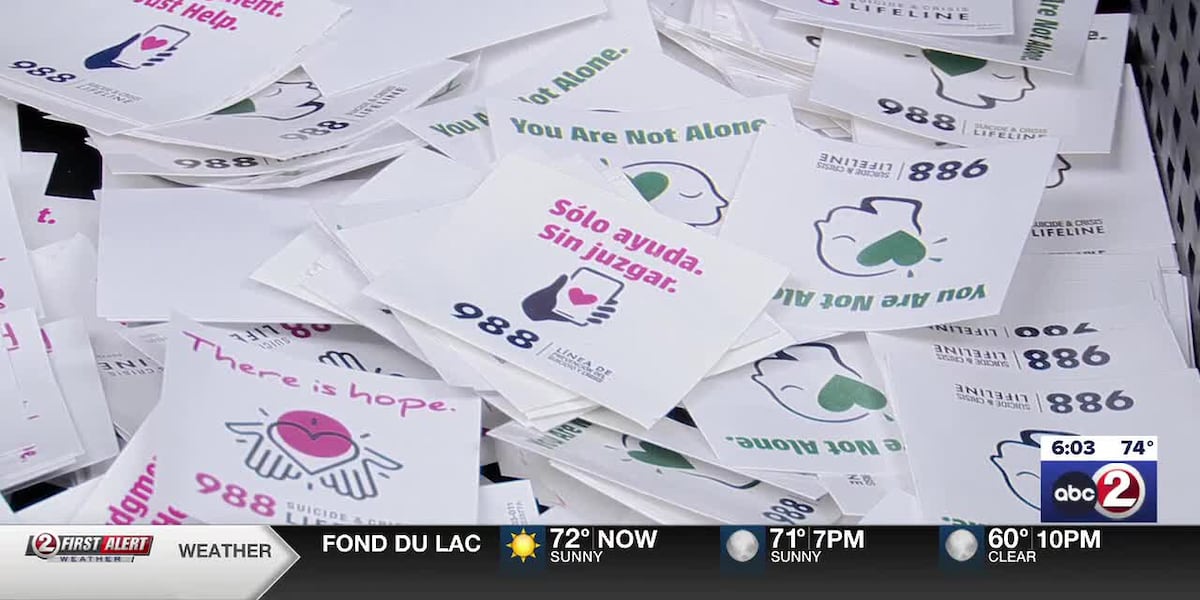 Green Bay mental health roundtable highlights 988 funding, LGBTQ+ crisis line changes