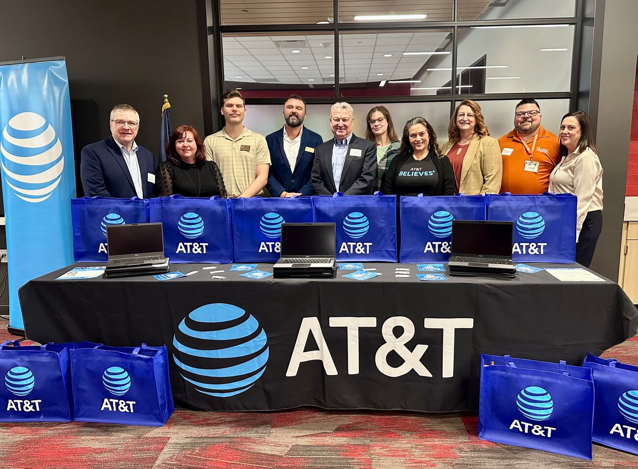 AT&T, Compudopt donate 50 laptops to Door County families affected by ...