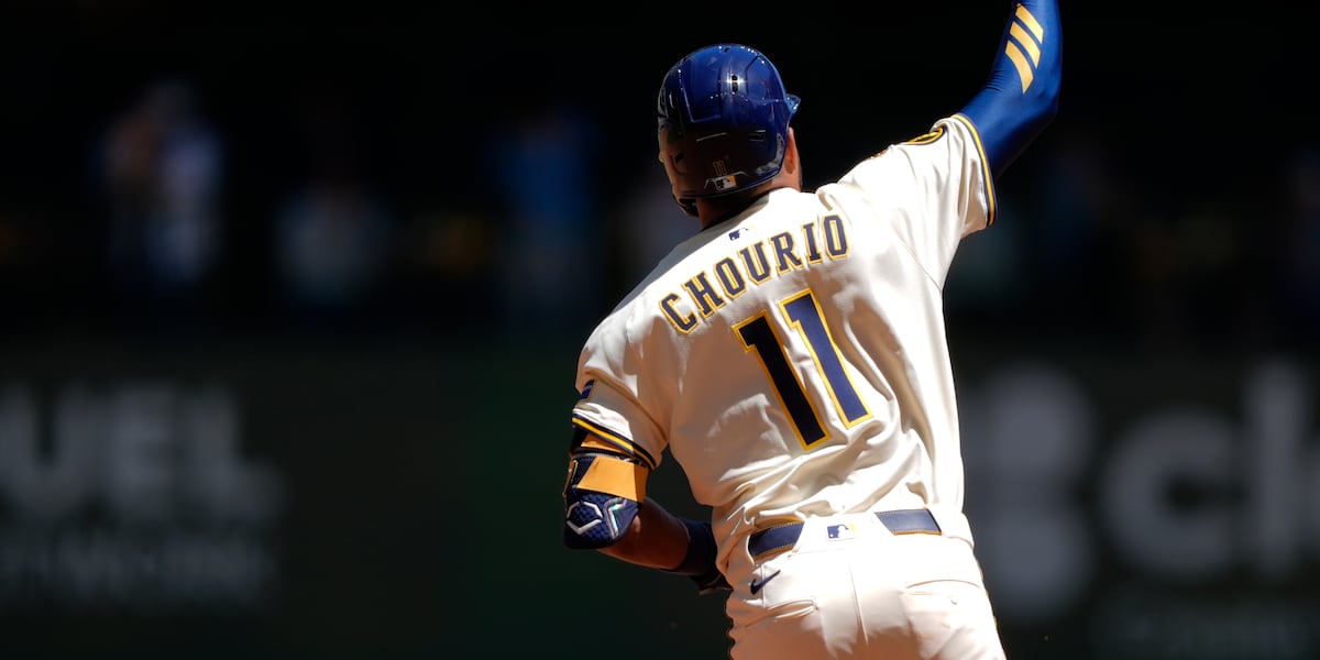 Chourio’s leadoff homer lifts the Brewers over the Red Sox 3-2
