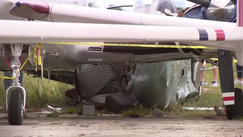 Four people were hospitalized after a helicopter crash in Pembroke Pines, Florida. (Source:...
