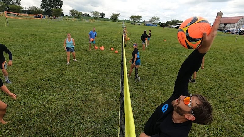 Waupaca Boatride Volleyball Tournament at Brighton Acres in Oshkosh