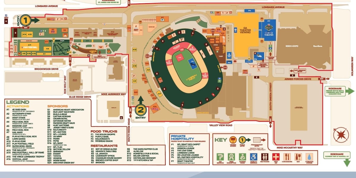 Things to know for the 2025 NFL Draft: Admission, security, events ...