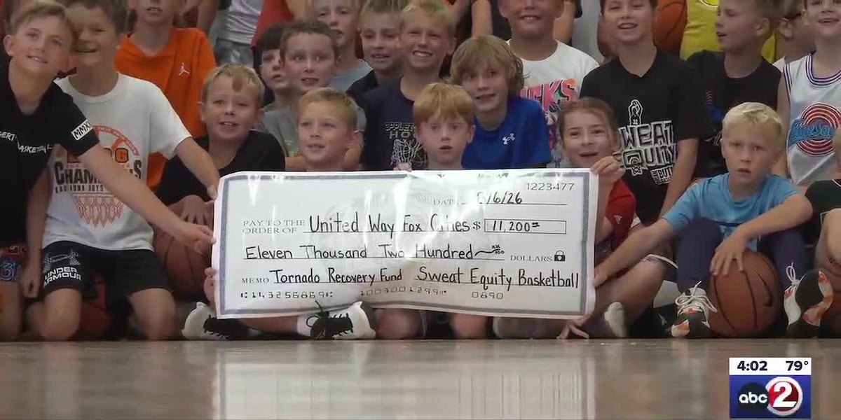 Basketball camp raises more than $11K for Fox Valley tornado relief