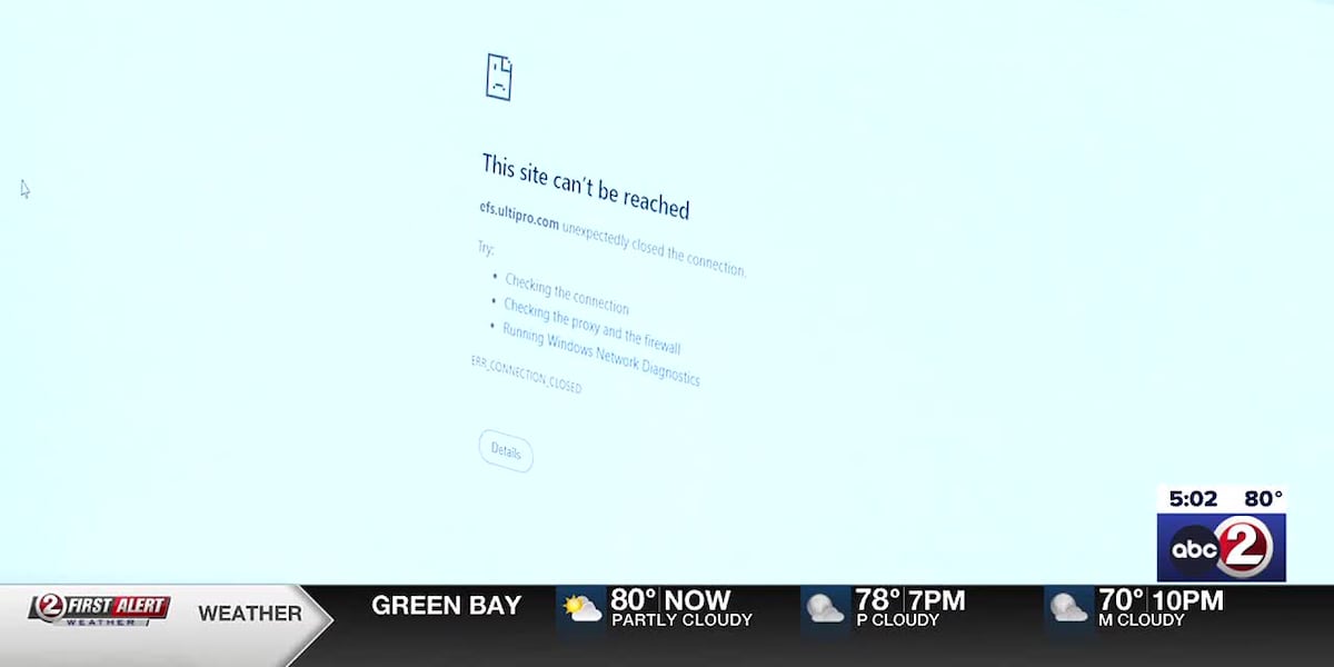 Global technology outage hits Northeast Wisconsin