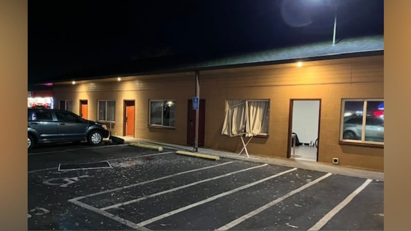 Police are investigating the cause of an explosion that occurred inside a Woodburn motel room...