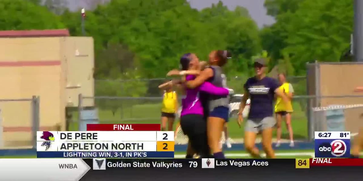 WATCH: Appleton North wins thrilling girls soccer regionals matchup