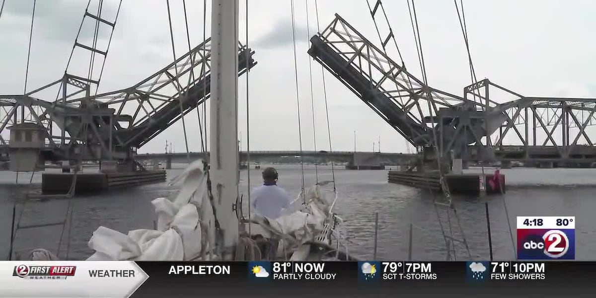 Tall ship Utopia returns home to Sturgeon Bay after 5-day journey around Lake Michigan