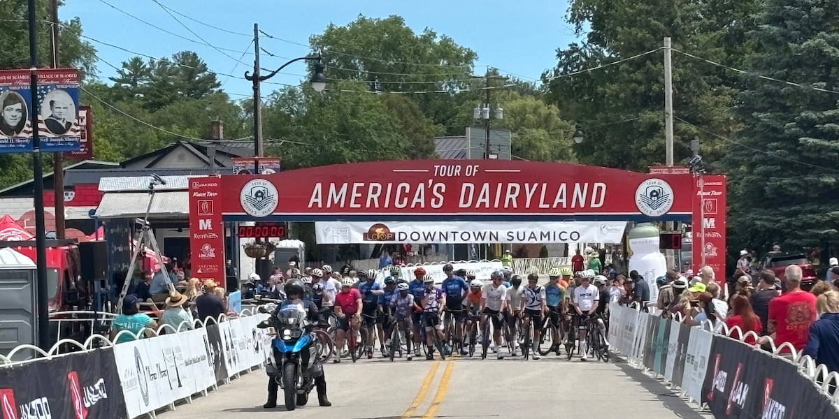 Tour of America's Dairyland brings hundreds of cyclists to De Pere