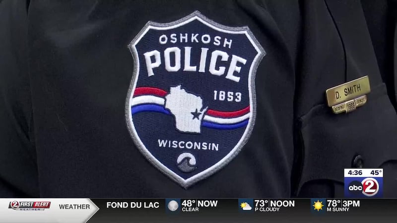 Oshkosh Police uniform patch