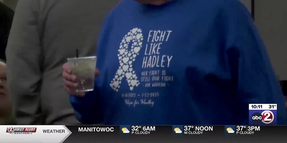 De Pere community celebrates the life of Hadley Baker