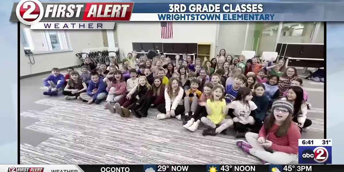 In the Classroom Wrightstown Elementary 3rd graders
