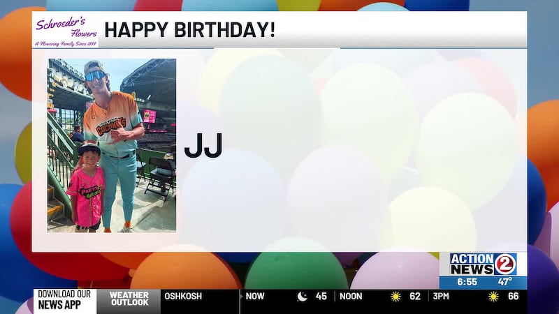 Happy birthday JJ, Eilee, and to anyone celebrating a birthday today!