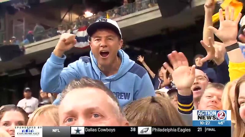 Fans who couldn’t travel to Tampa Bay watched the team extend its series lead to 3-0